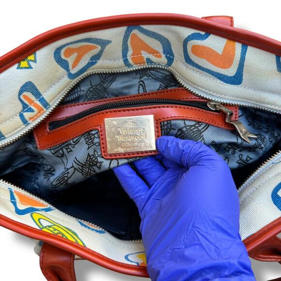 Vivienne Westwood AOP Shoulder Bag - Picture 5 of 7